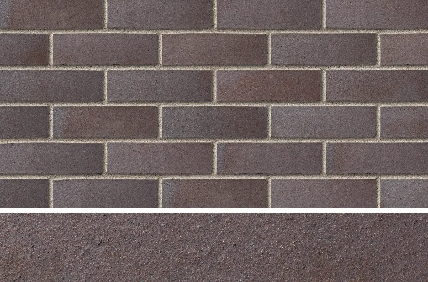 Staffordshire Blue Brindle Smooth A2220A brick panel image