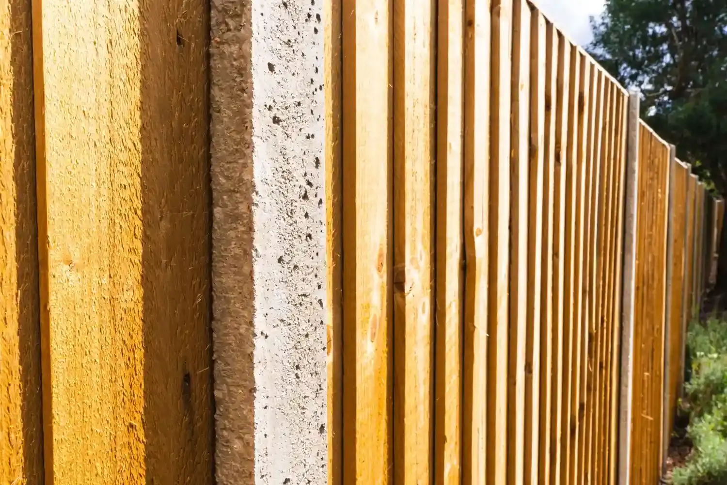 strongcast professional range fence posts installed