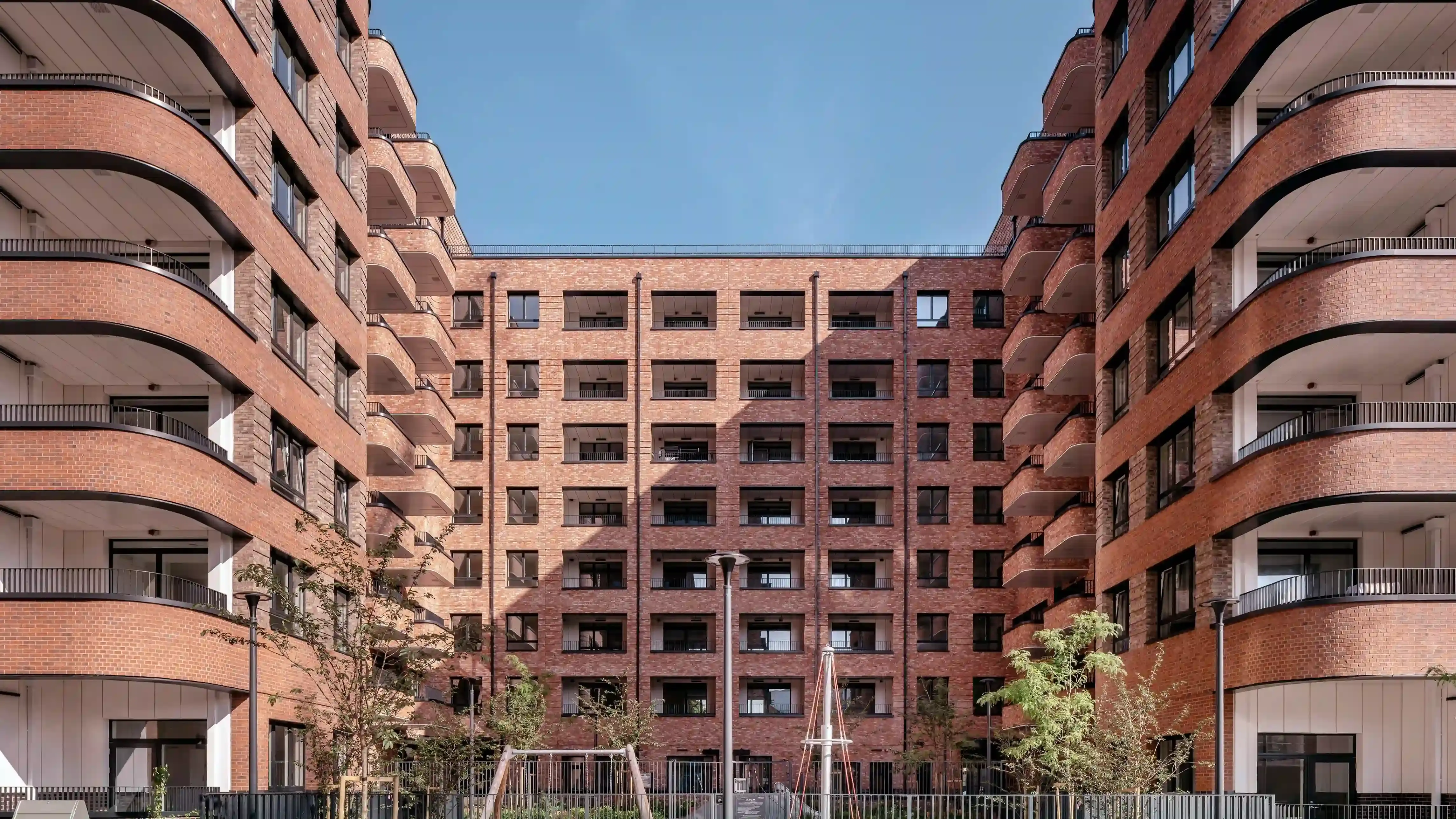 Bulrush Court uses Ibstock's Commercial Red & Olde English Grey bricks