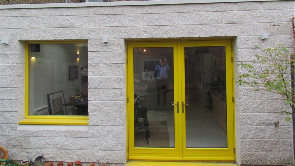 Croxton Road, Private residence, South west London - Architectural Masonry, Splitface, Hallmark Diamond White