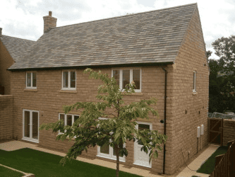 William Davis Homes, Morledge, Derbys Forticrete Cast Stone and Forticrete Hardrow Overture Slates