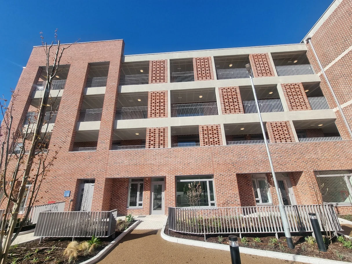 Leicester Autumn Multi bricks - St Michaels, Inchicore, Dublin, Ireland