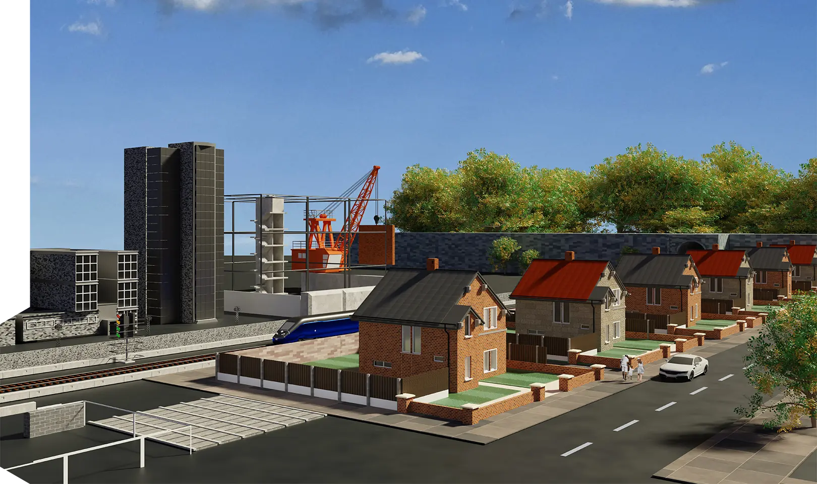 Ibstock Commuter Town Showcase Map