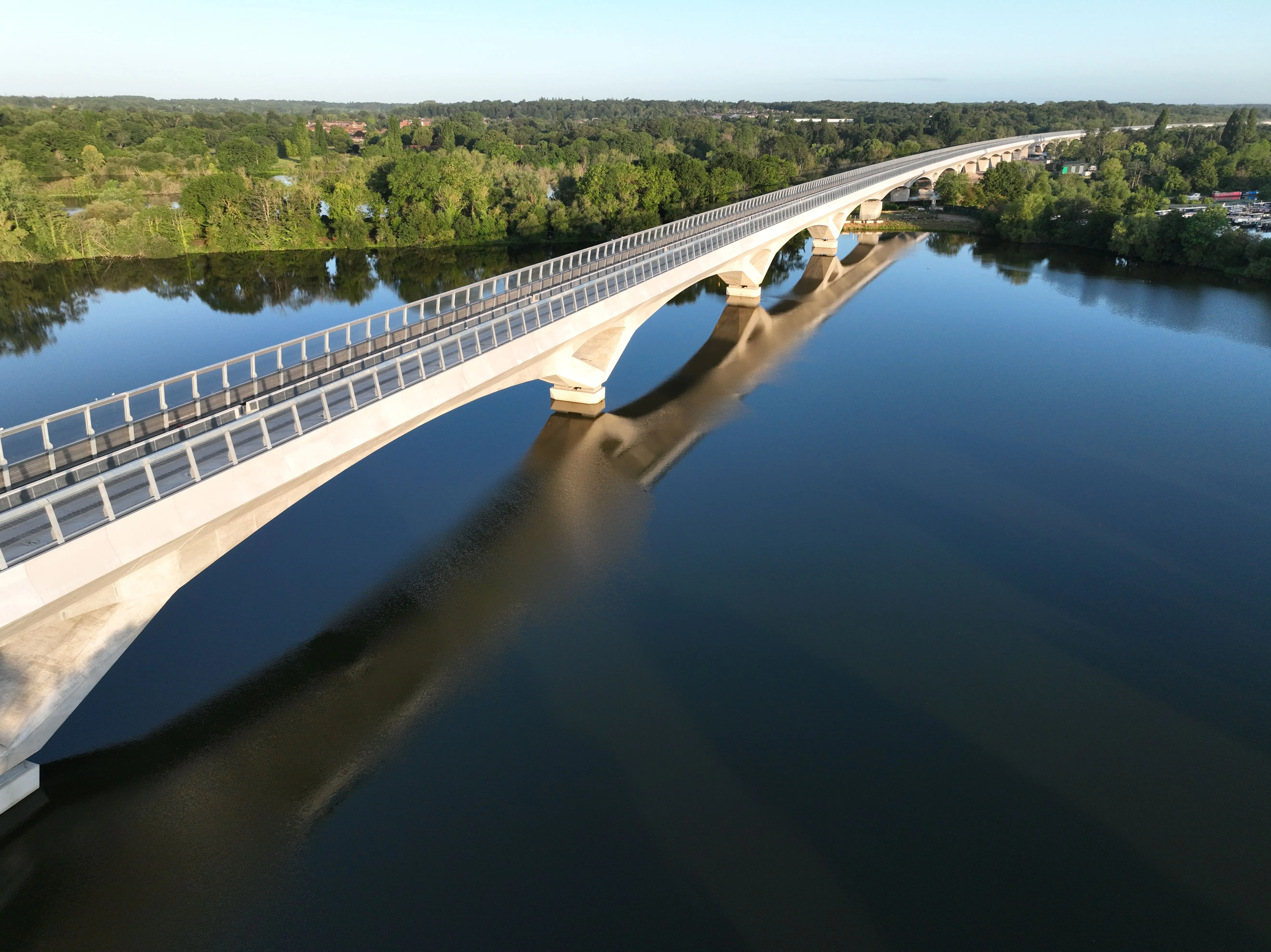 HS2 Colne Valley Viaduct Bespoke Cable Troughing