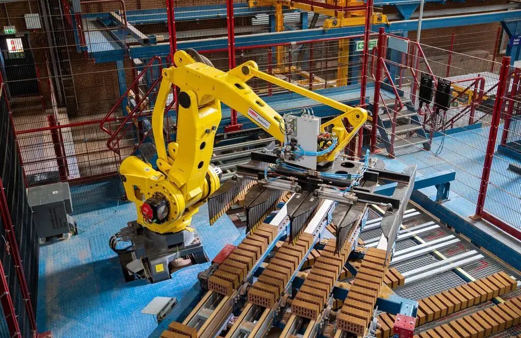Ibstock Atlas factory robots bricks