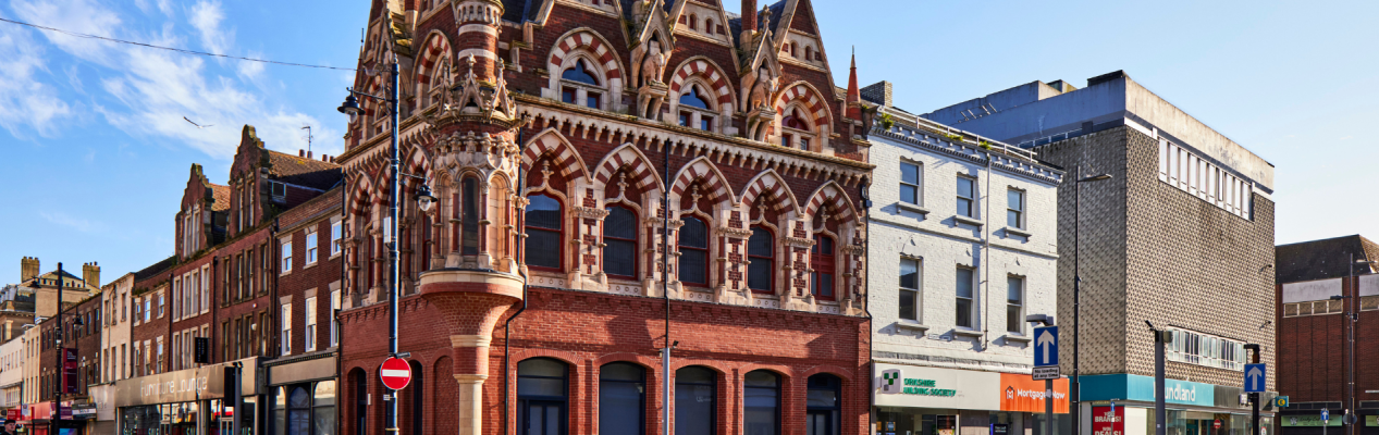 Elephant tea rooms - Cheddar Red bricks