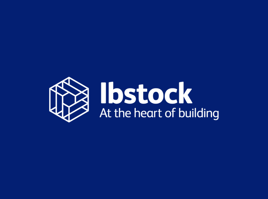 Ibstock at the heart of building logo