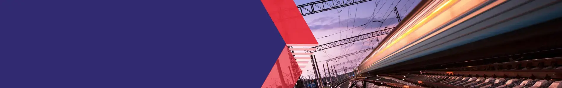 Rail train image banner