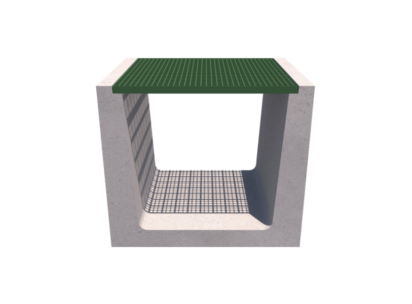 1000mm Trough (50mm Standard Grating)