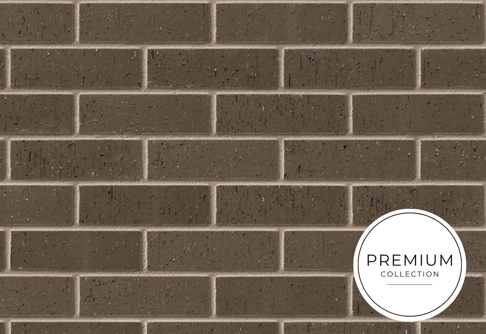 A0355A Himley Dark Brown Rustic brick panel shot