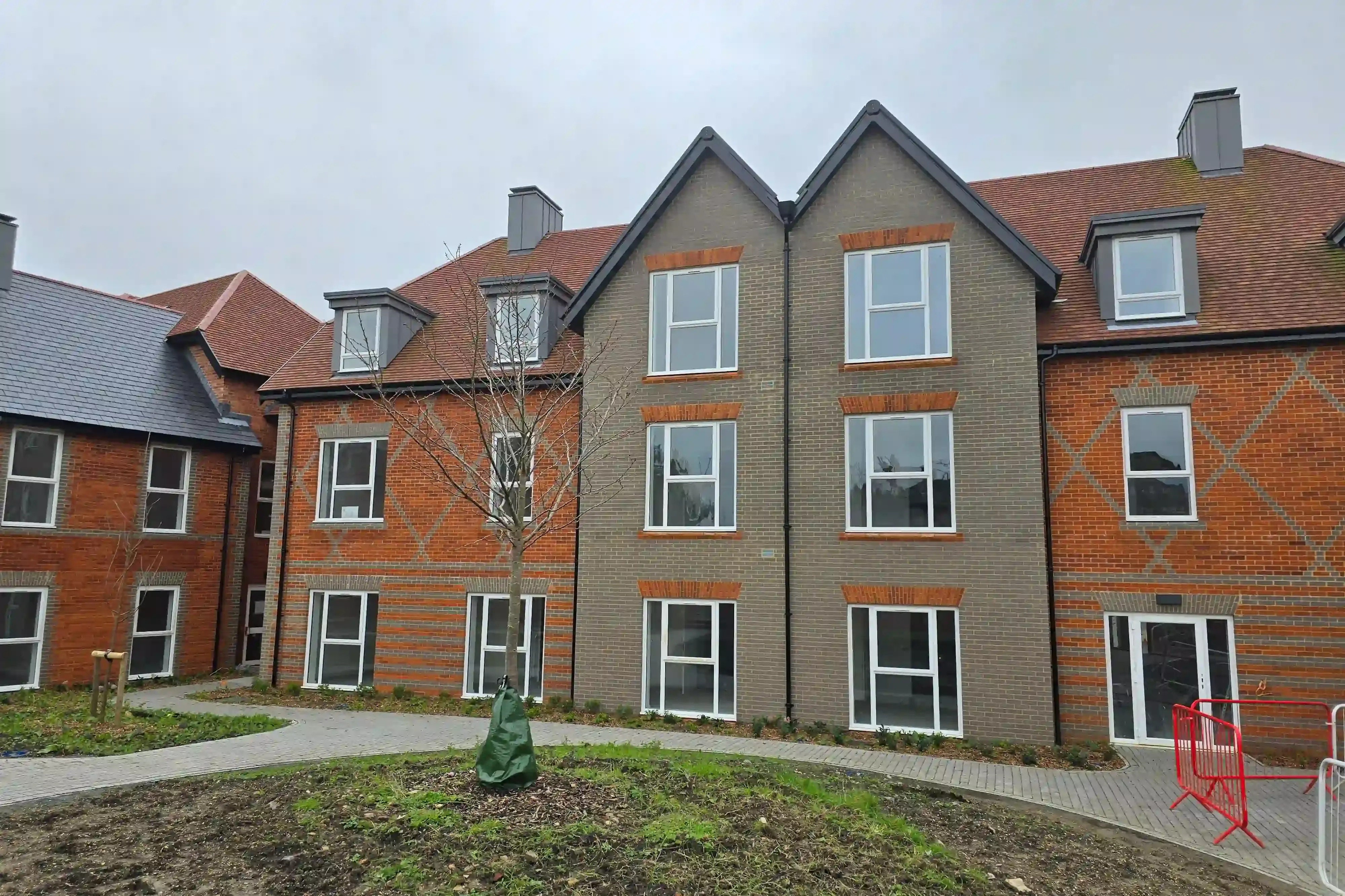 Vistry Group - St Martins Square - Dark Grey Imports, Heritage County Blend bricks