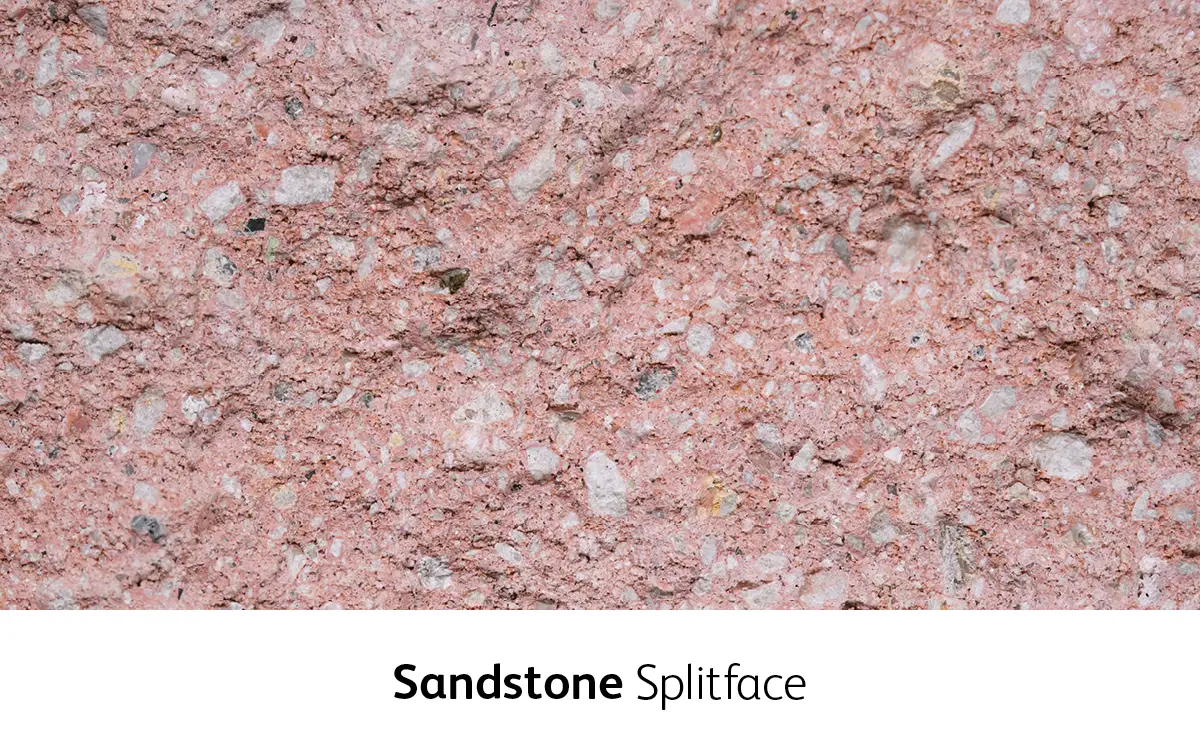 Architectural masonry Sandstone Splitface Classic