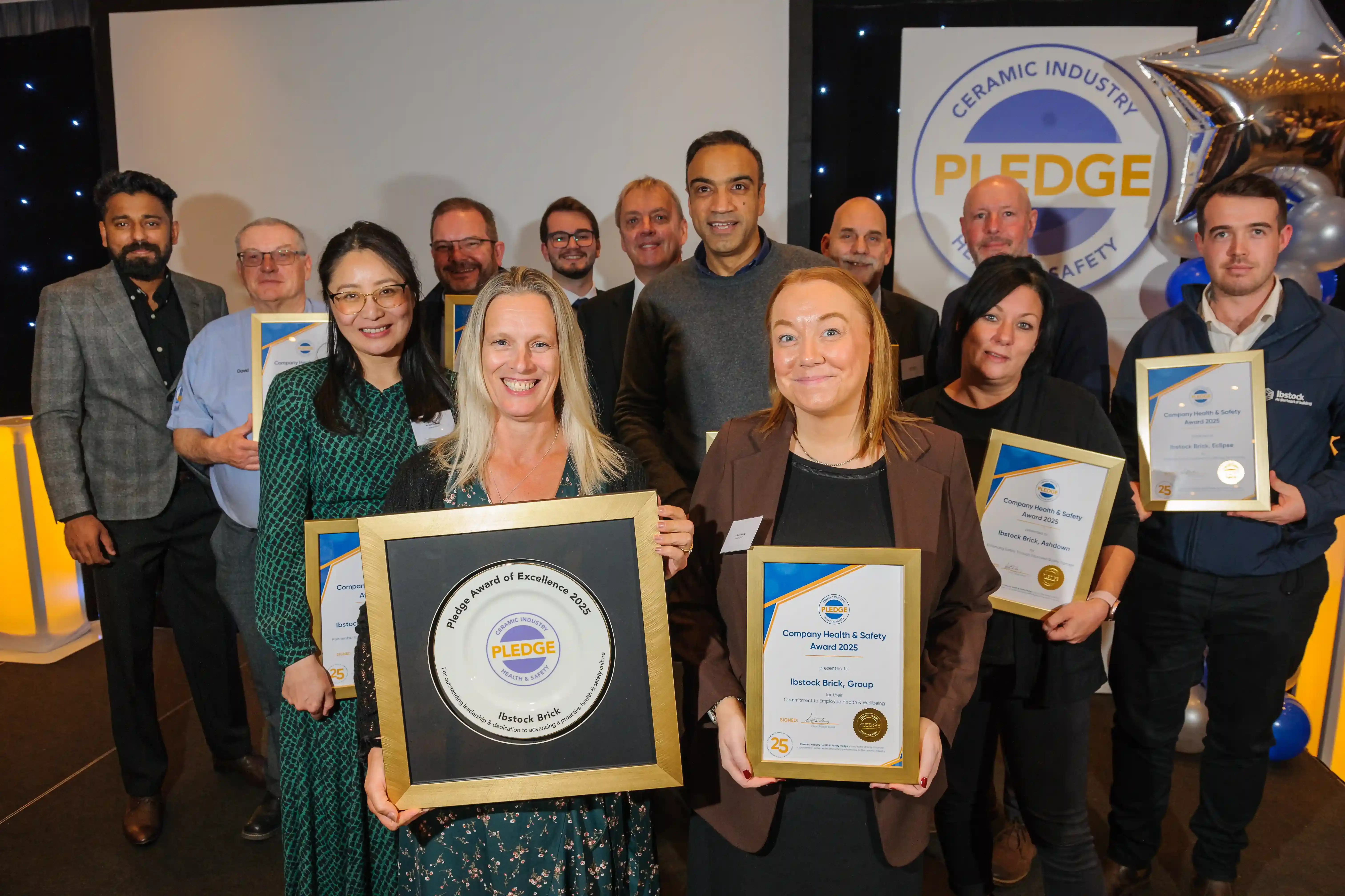 2025 Pledge Awards Ibstock group photo