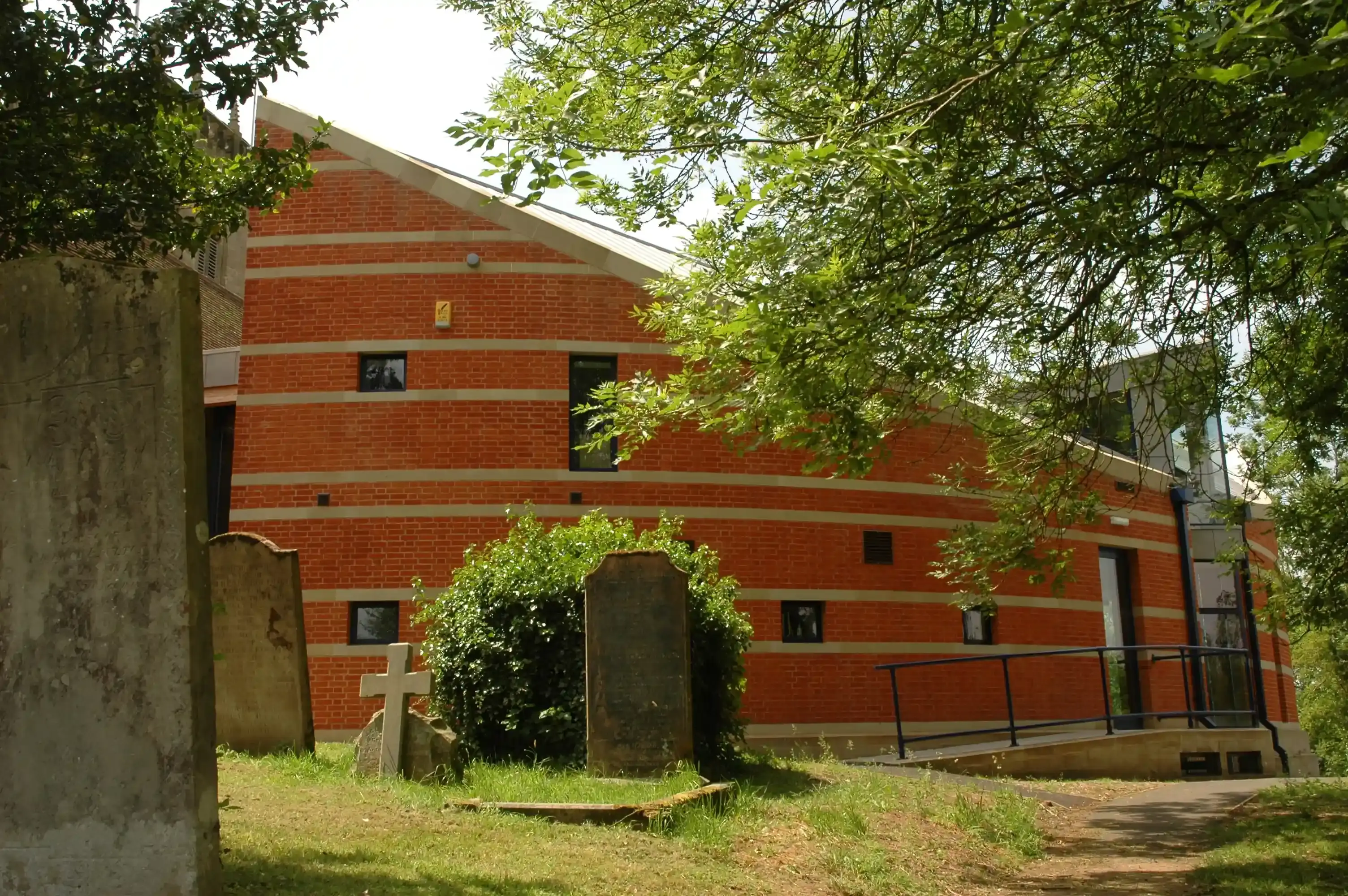 Church Hall Alvechurch - Kingston Handmade Restoration Red bespoke blend bricks