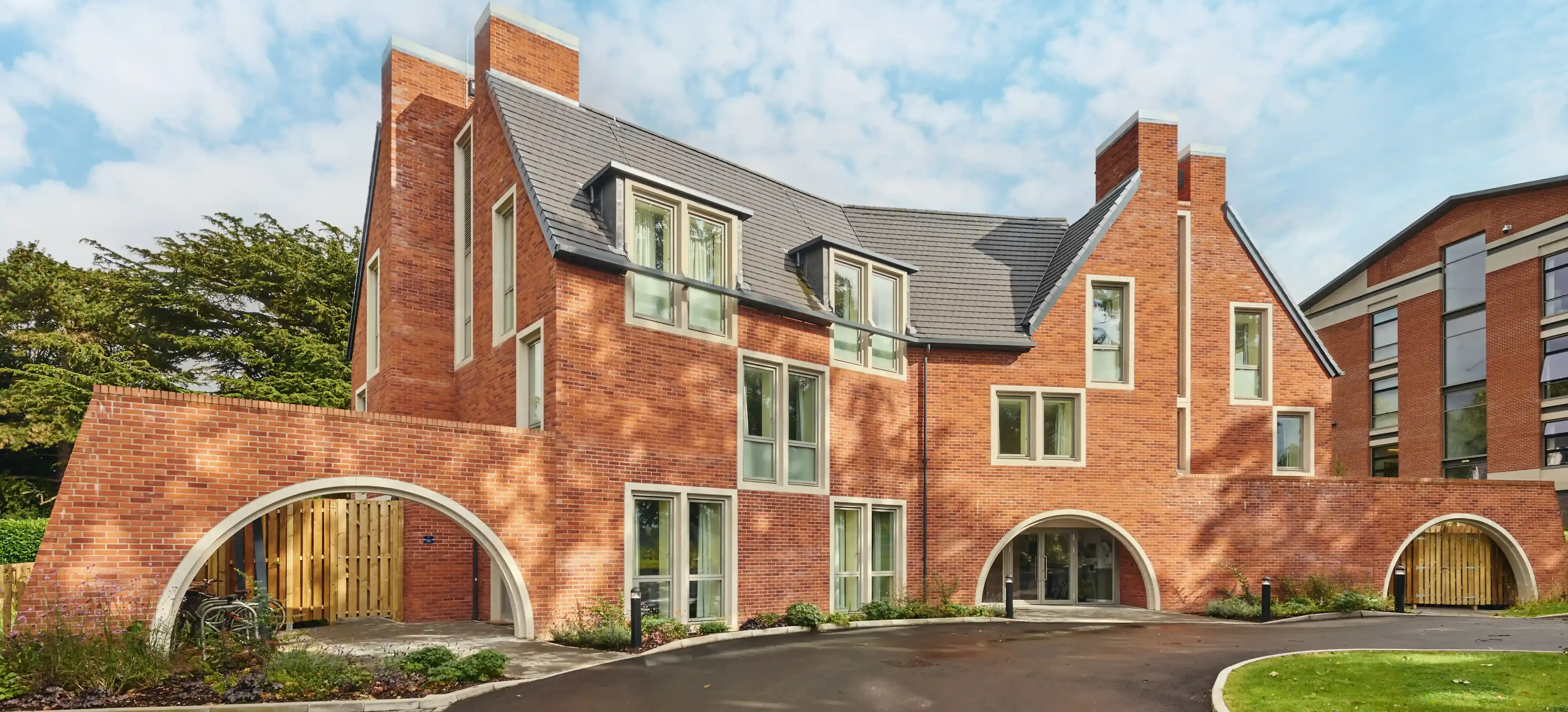 Shrewsbury School New Girls Accommodation Building using Ibstock's Heritage County Blend bricks