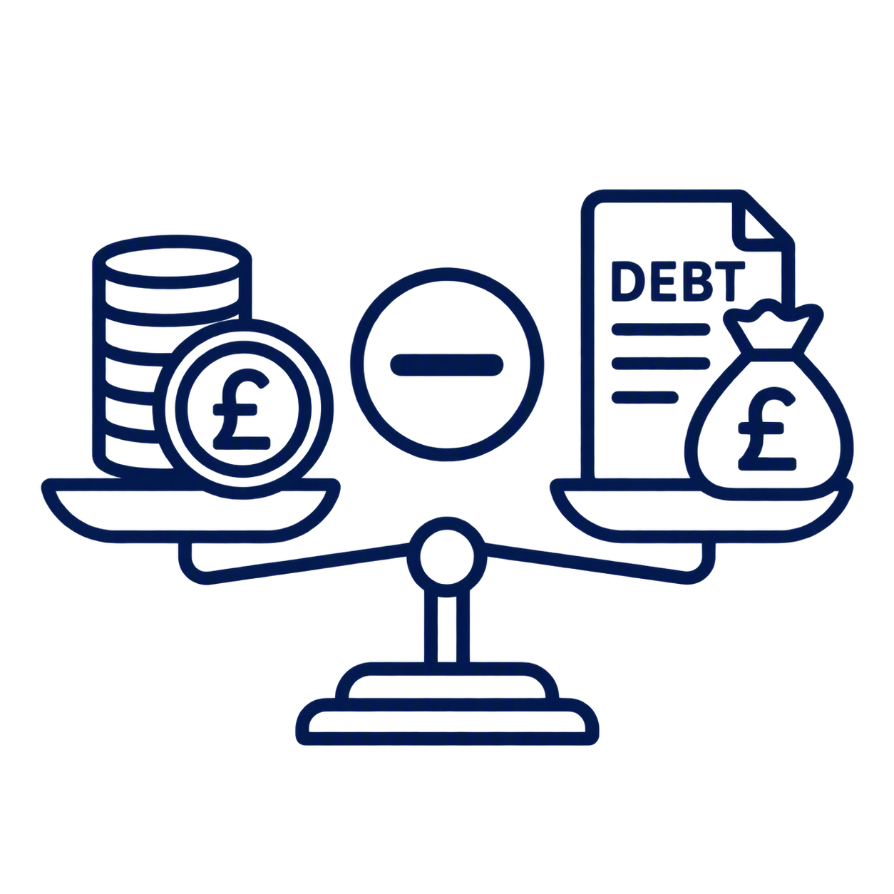 Net debt icon - Ibstock Financial Highlights