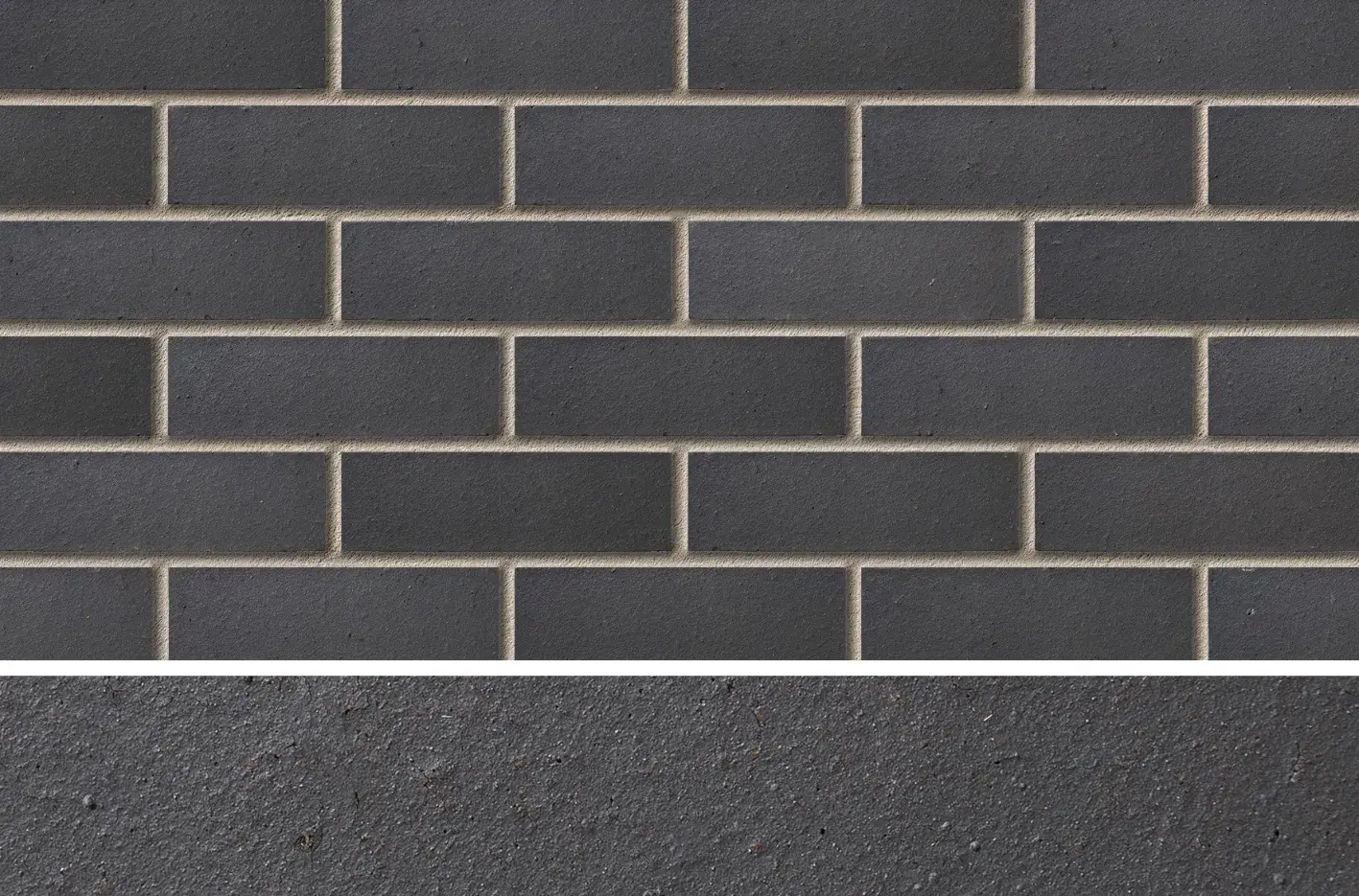 Staffordshire Slate Blue Smooth A2232A brick panel image