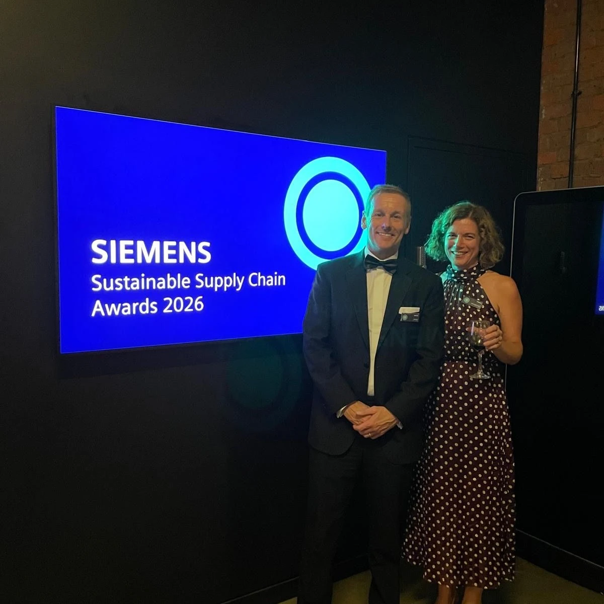 Neil & Emily at Siemens Awards 2026 (square)