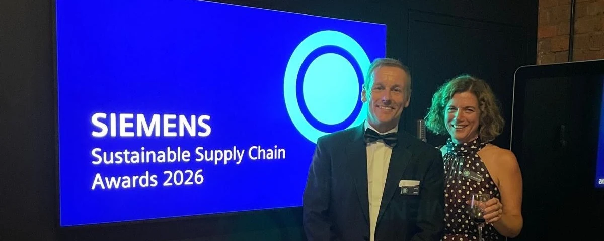 Neil & Emily at Siemens Awards 2026