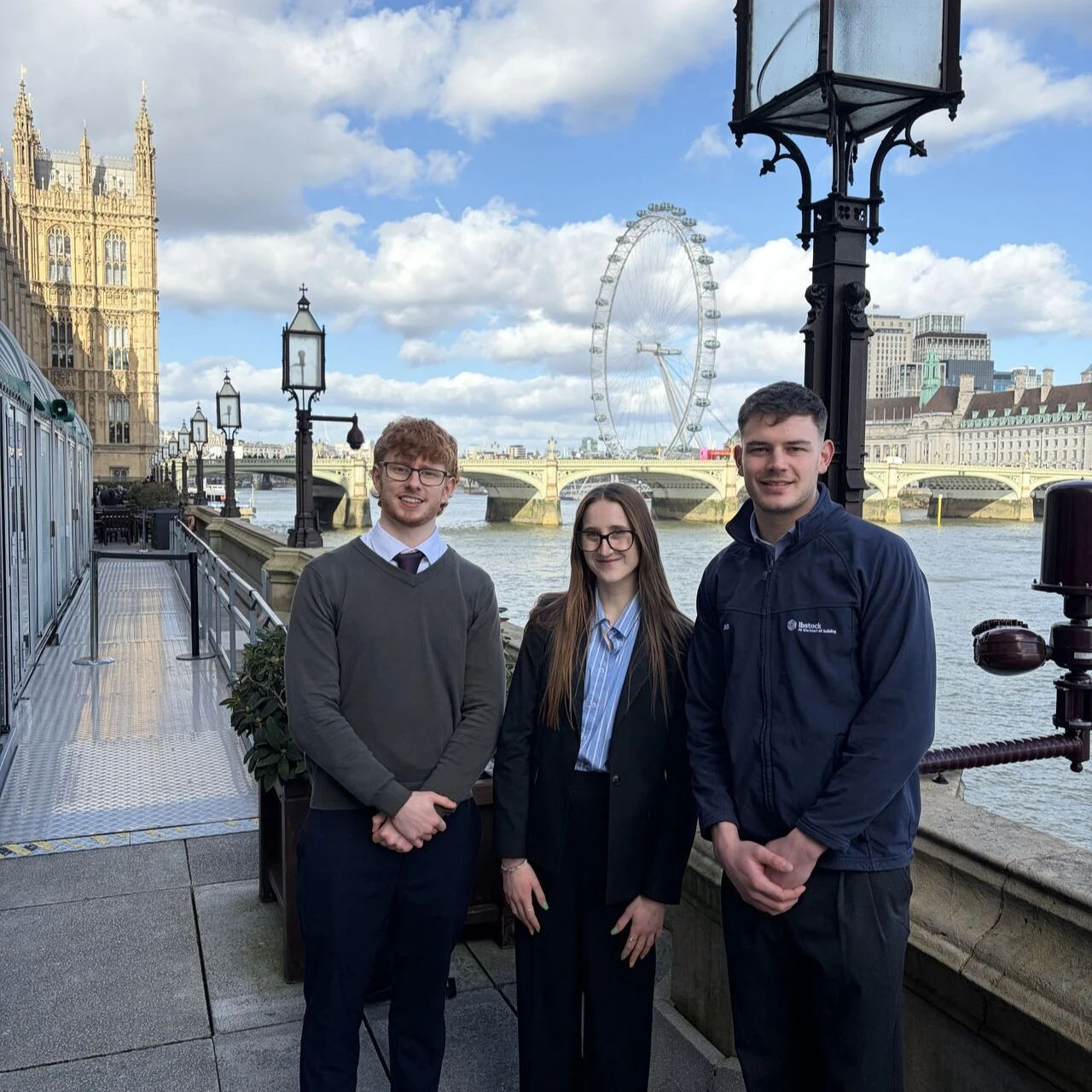 Ibstock apprentices at HBF skills conference in london