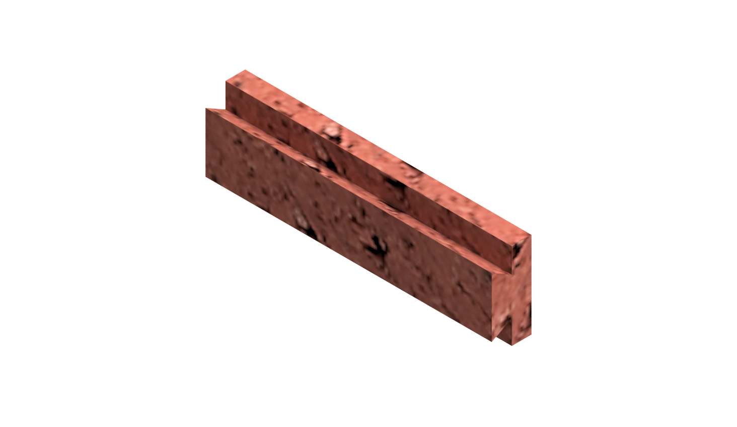Rear dovetail stretcher brick slip