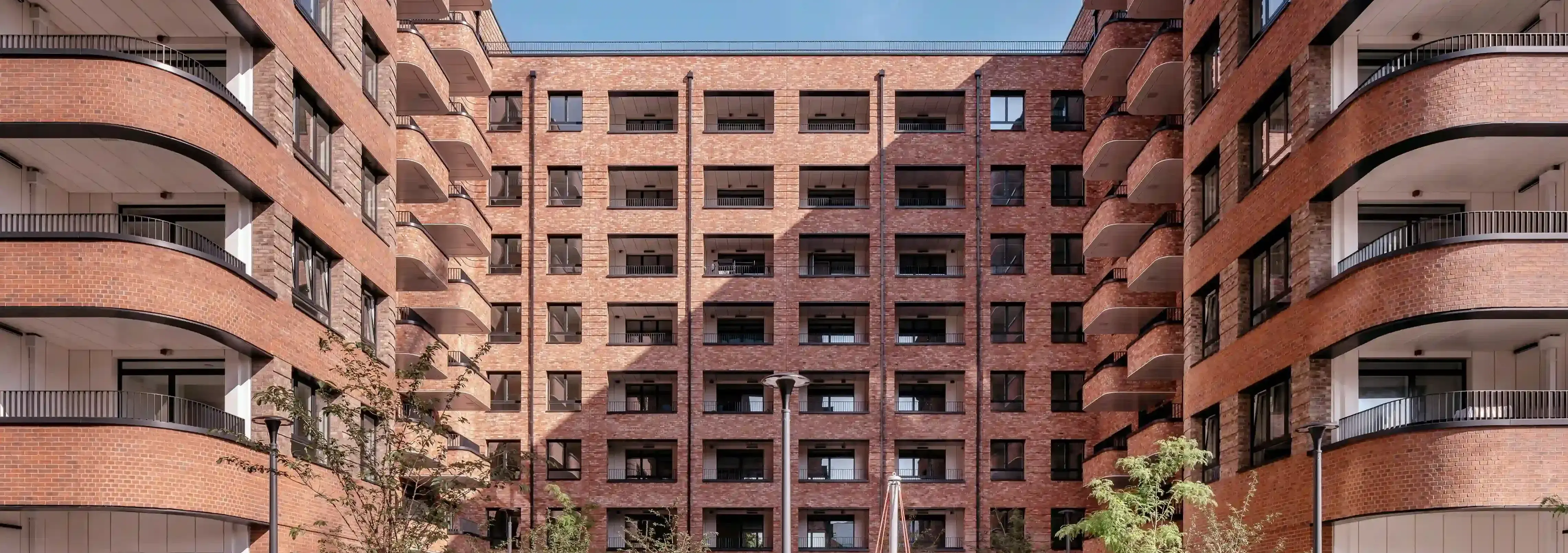 Bulrush Court uses Ibstock's Commercial Red & Olde English Grey bricks