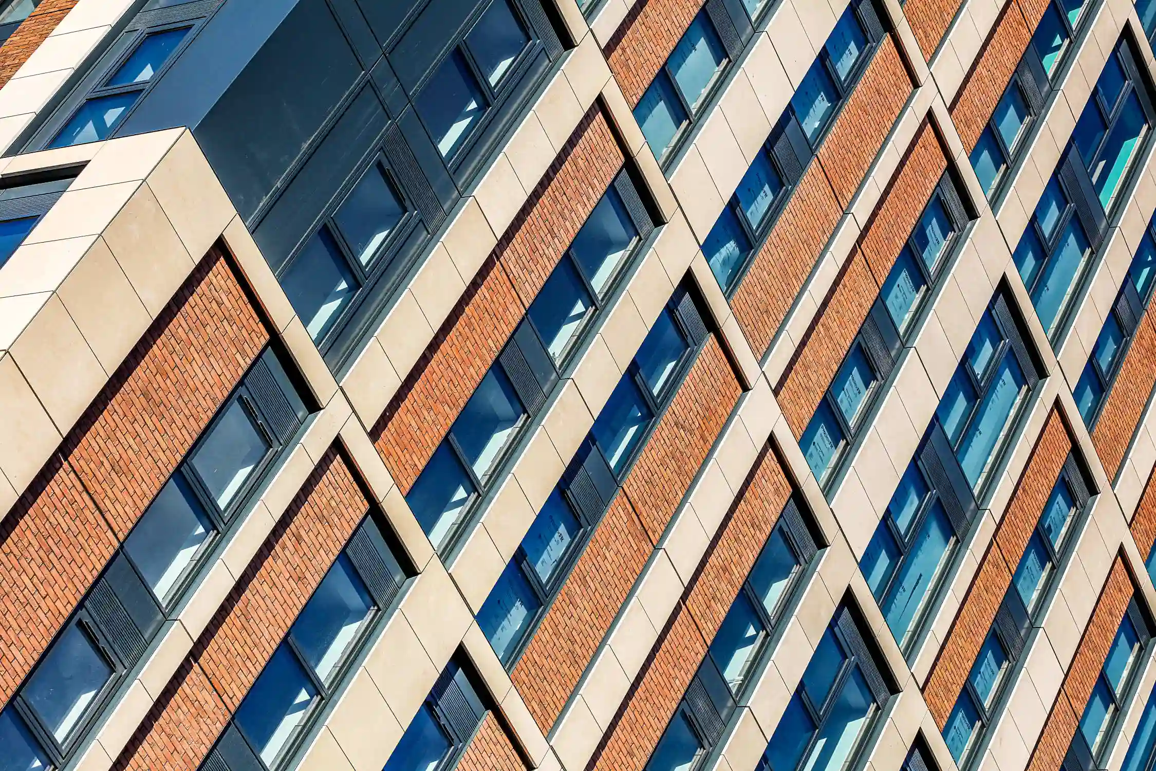 Castle Park View - Brick slips & Mechslip facade system