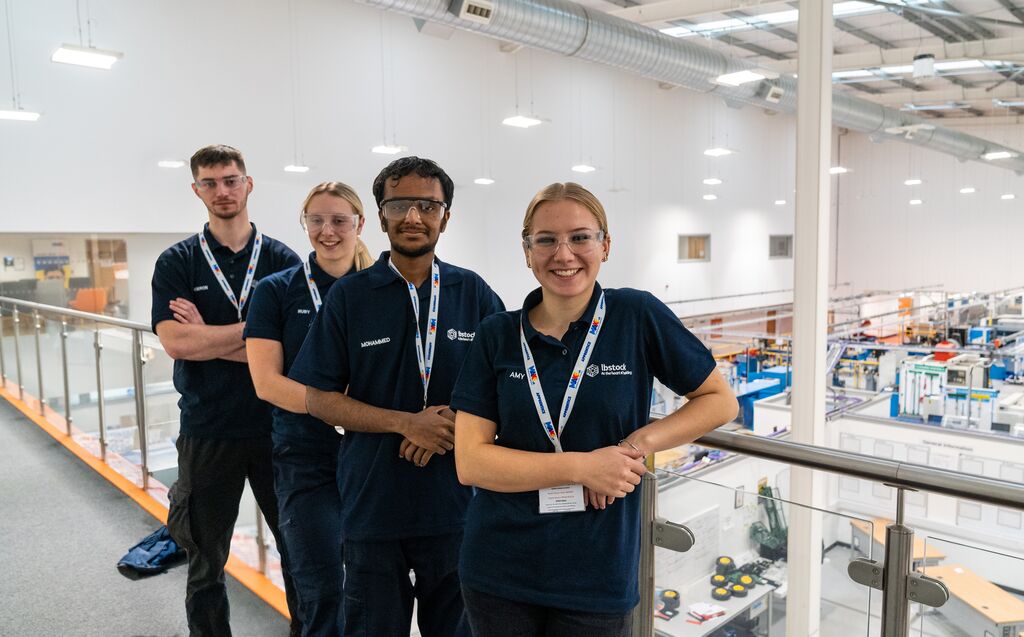 Keiron, Ruby, Amy & Mohammed - Apprentices at MAKE UK