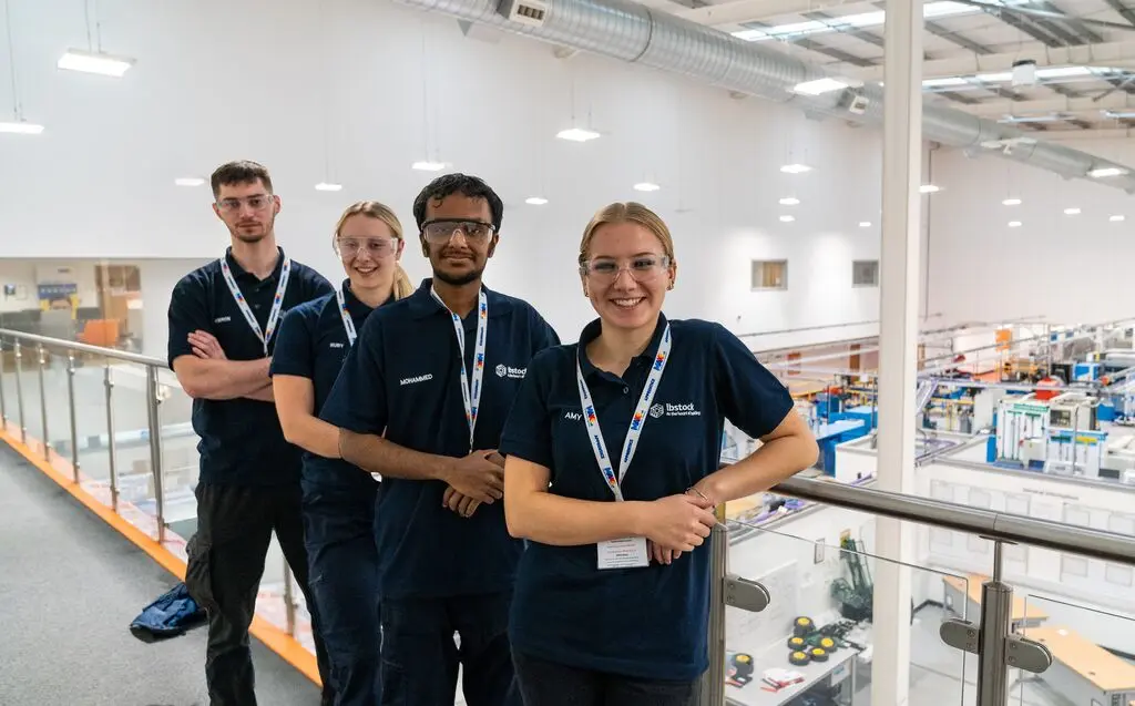 Keiron, Ruby, Amy & Mohammed - Apprentices at MAKE UK