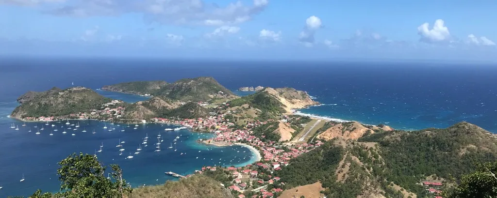 Vue du sommet du Chameau - Les Saintes - Guadeloupe