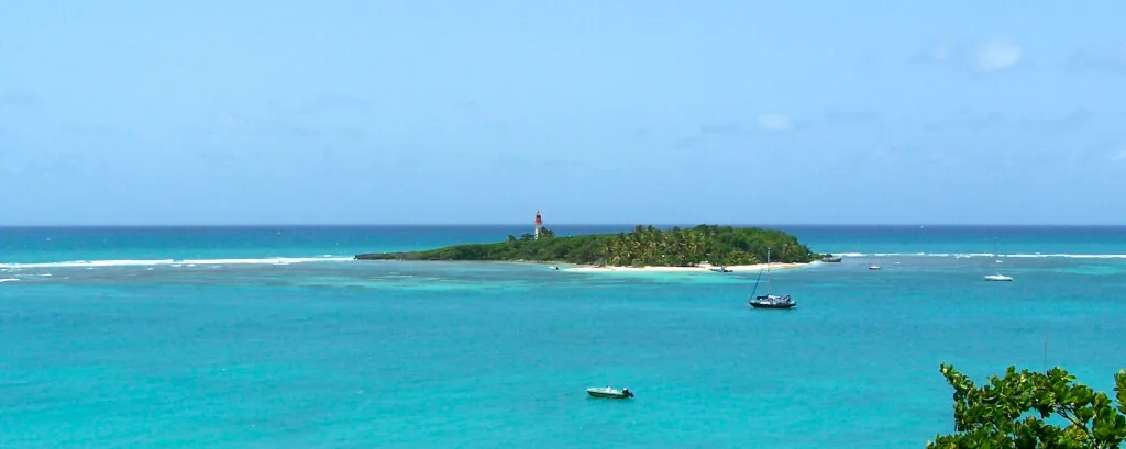 Îlet du Gosier vue de haut