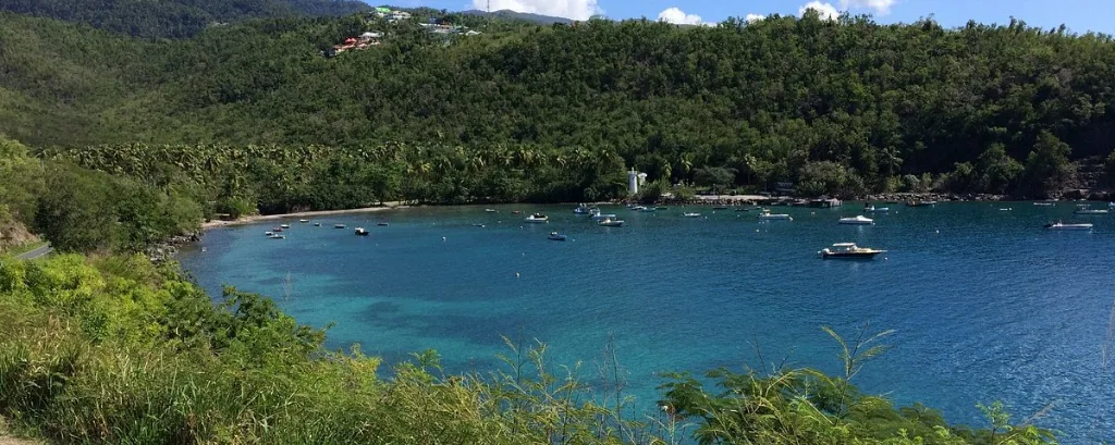 la plage de l’anse à La Barque à Bouillante