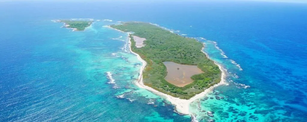 Petite Terre vue du ciel - Guadeloupe