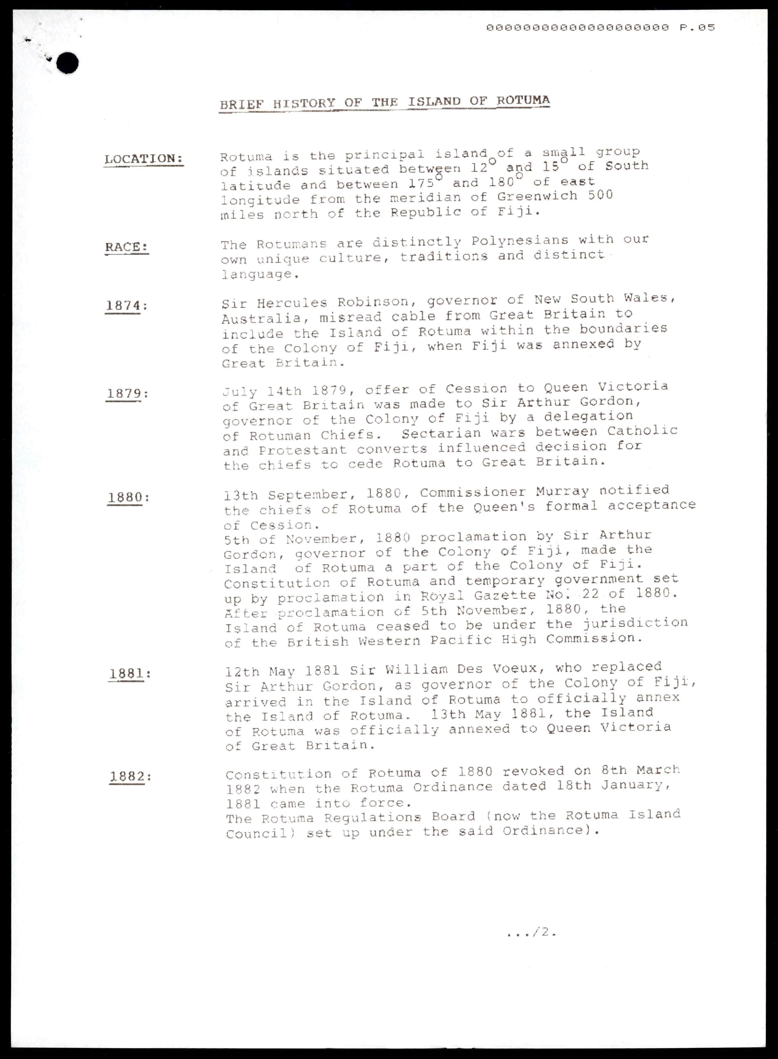 Image of a typed document.