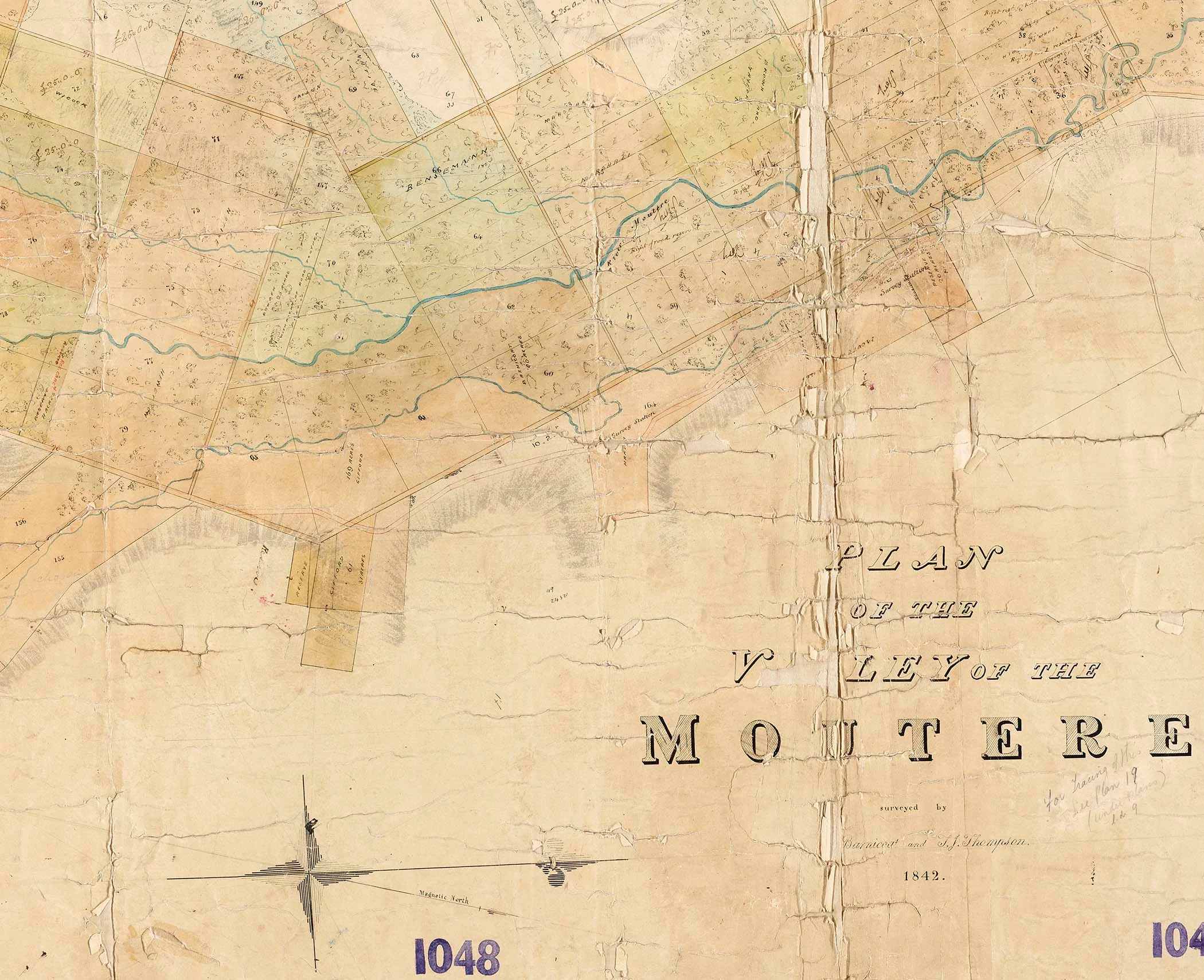 Cropped version of a map