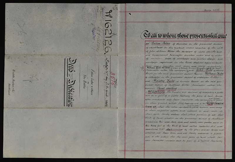 Double-page from 18th-century document, covered in cursive handwriting and vertical text on the left page