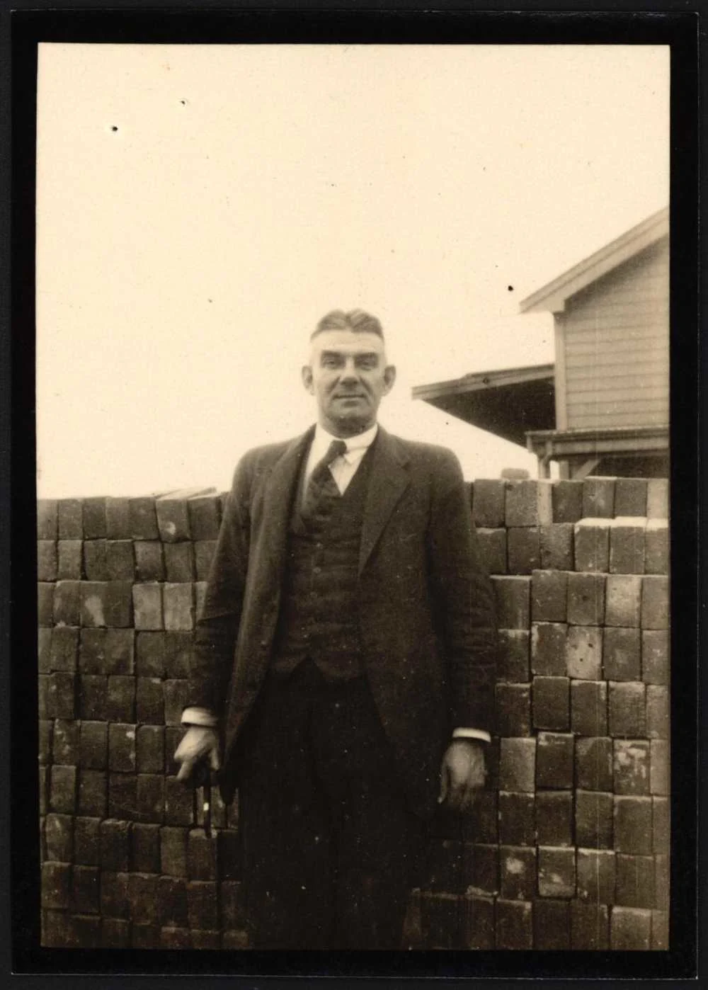 Samuel Frederick Wilson passport photo