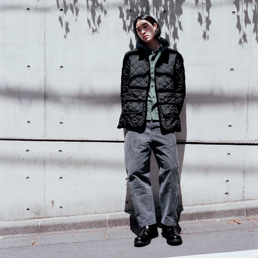ラベンハム　 ジャンパー　ジャケット LAVENHAM > CREW NECK JACKET / キルティング ジャケット