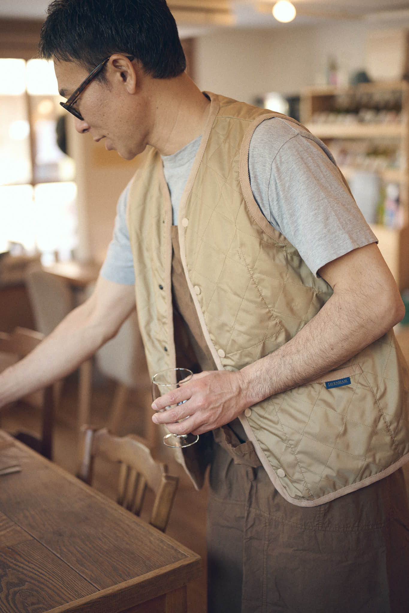 ラベンハム　ダブルジレ Jackman X Lavenham Gilet Mens / ジャックマン ジレ メンズ