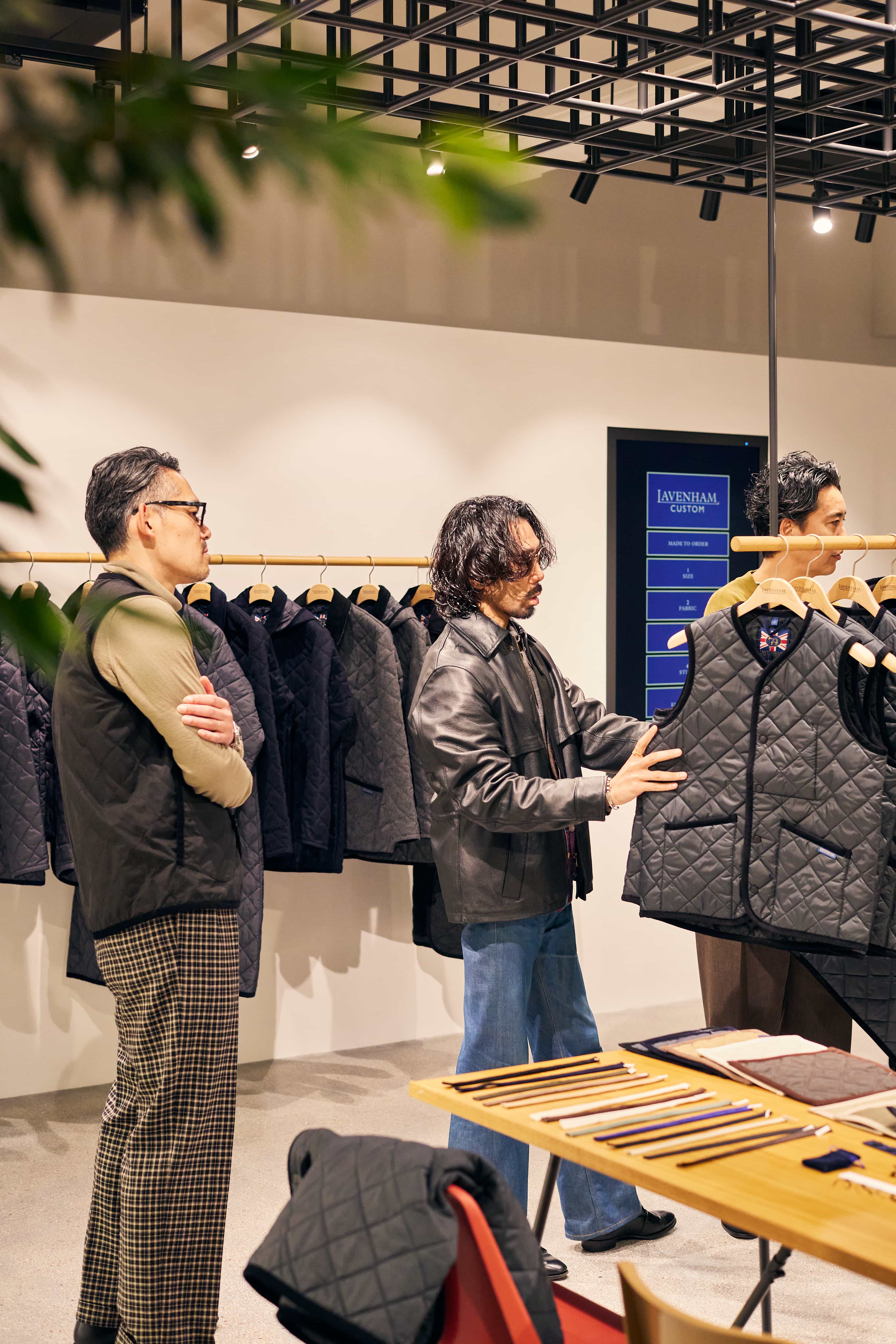 ラベンハム　ジレ LAVENHAM（ラベンハム） ベスト ジレ Double Pocket Zipped Thornham