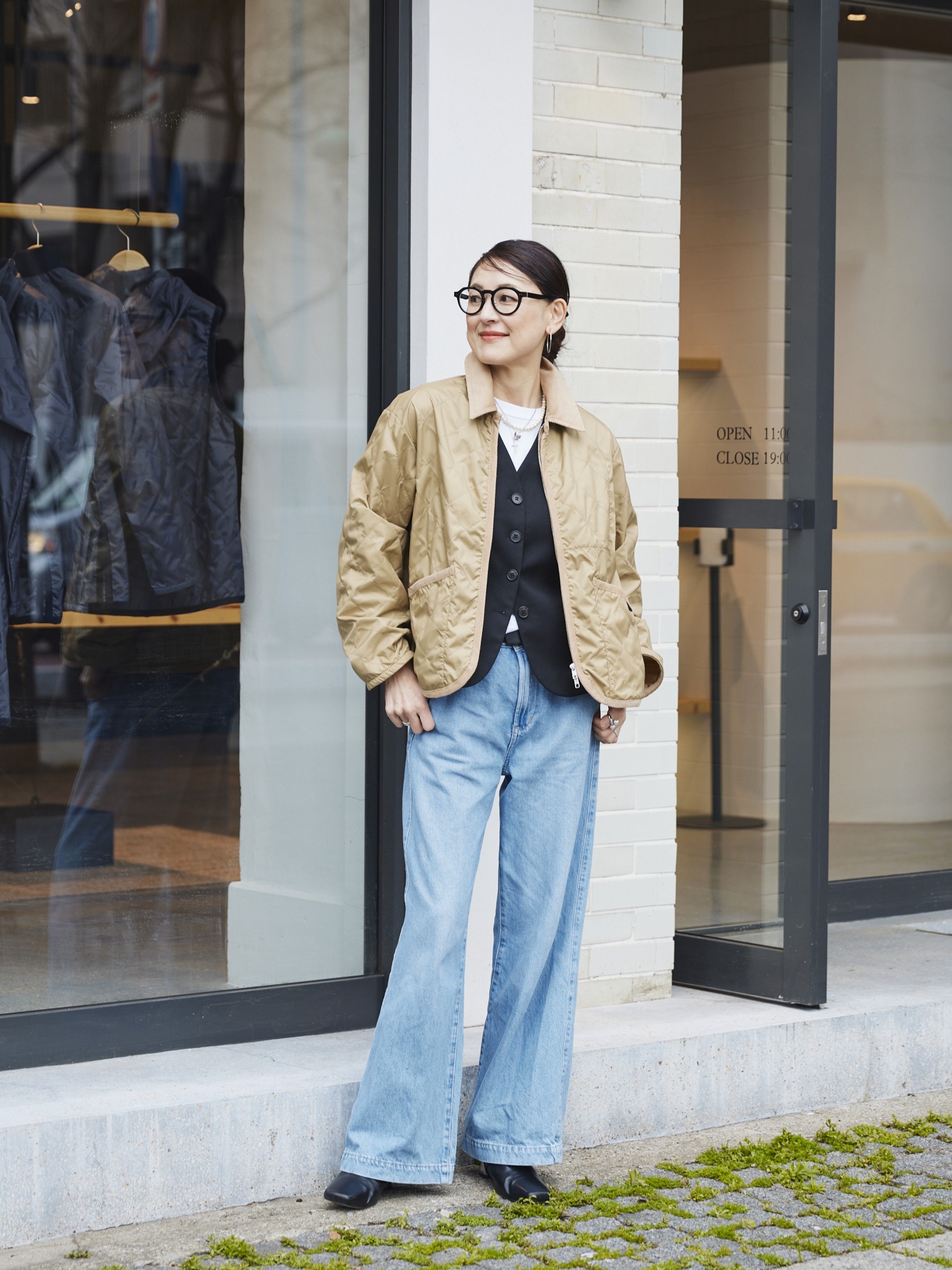Layering Style Samples at Lavenham Yokohama S25 · ラベンハム ウェブストア