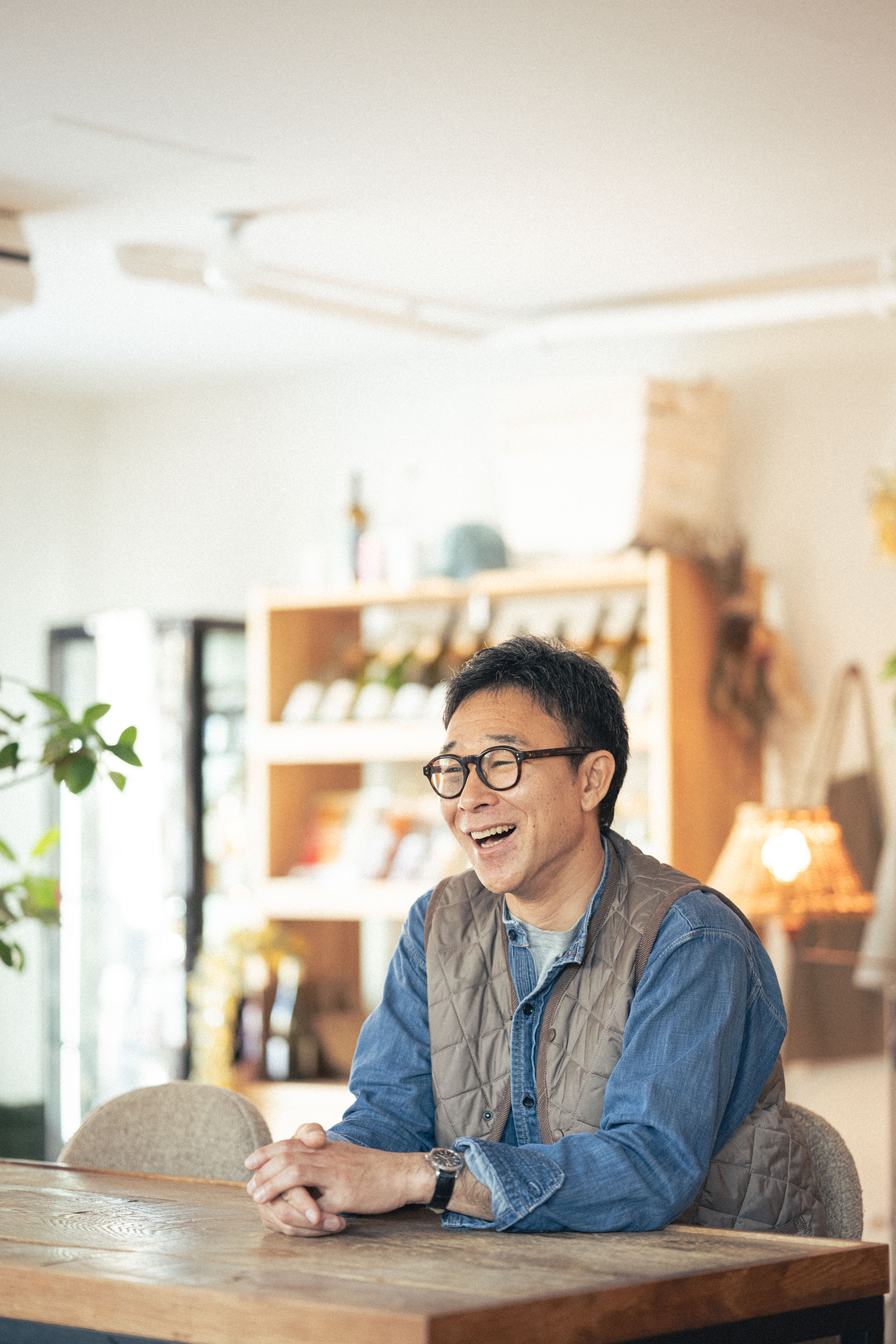 試着のみLAVENHAMロングラインカラーレスシャーパジャケット オフ