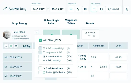 lohnabrechnung vorbereiten