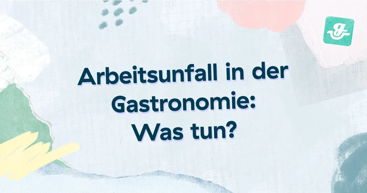 arbeitsunfall gastronomie