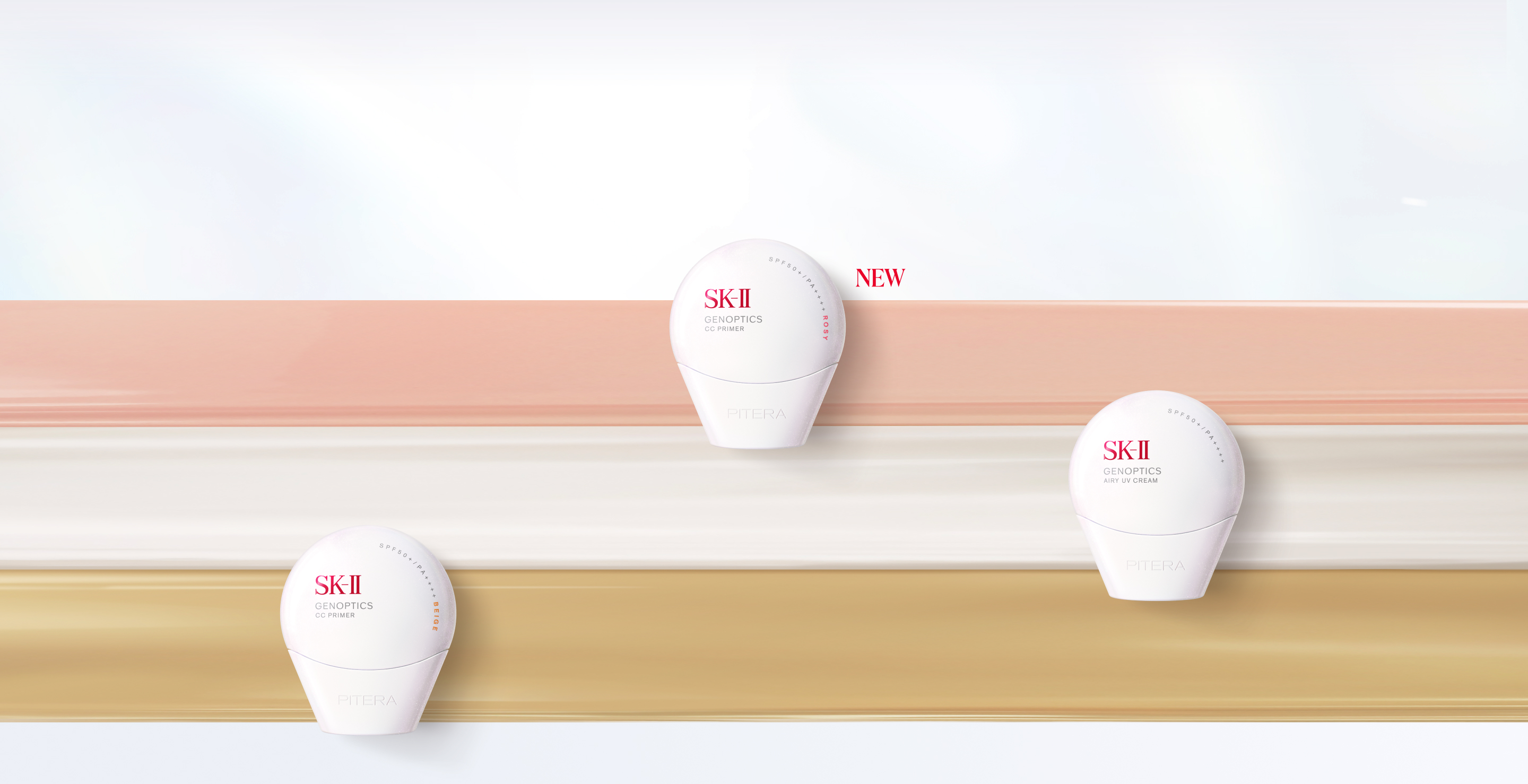 Genoptics CC Primer Beige SPF 50+ / PA ++++ 30g - 【Official