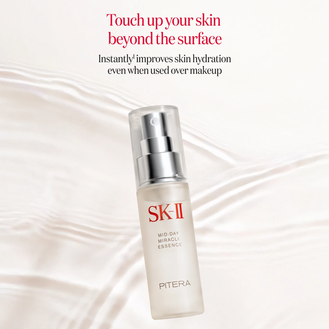 SK-II Mid-Day Miracle Essence - Refreshed dewy skin on the go