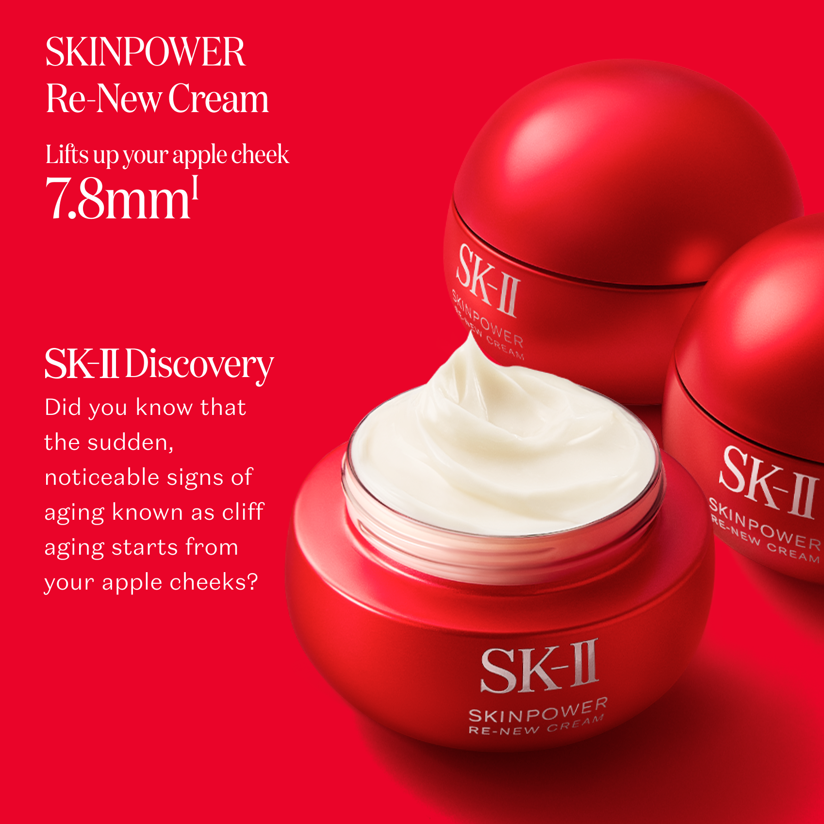 SKINPOWER Re-New Cream / Airy Cream