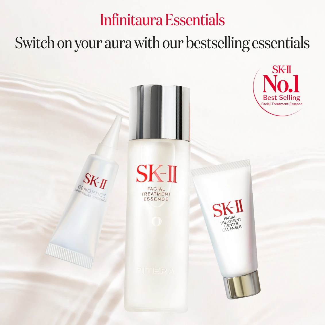 SK-II Pitera™ Infinitaura Essentials - Discover Crystal Clear Skin