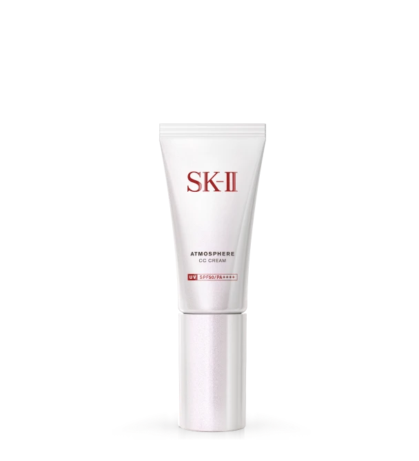 Atmosphere CC Cream SPF 50 PA++++ - A lightweight tinted sunscreen that protects skin from UV damage with a flawless finish.
