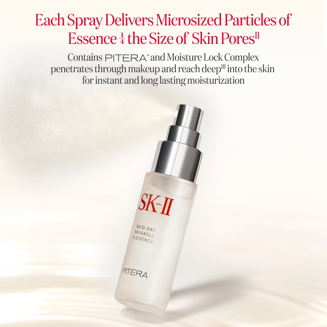 SK-II Mid-Day Miracle Essence ingredients with PITERA™